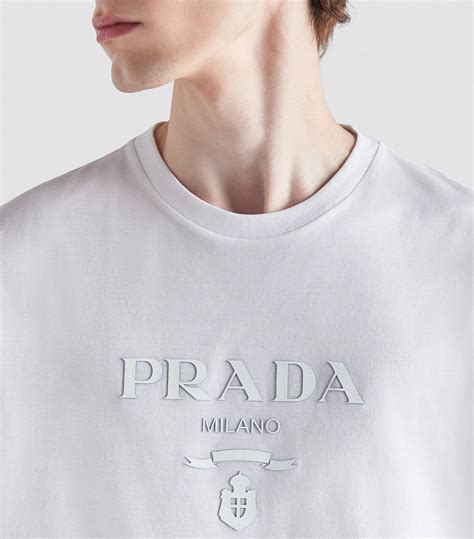 prada t-shirt men's sale|harrods men's Prada t shirts.